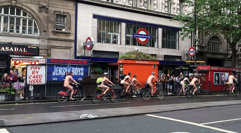The World Naked Bike Ride Is Coming - Bring Your Bike (But ...