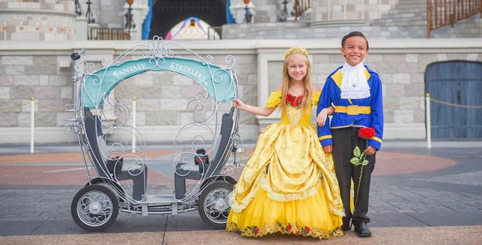 princess carriage stroller rentals