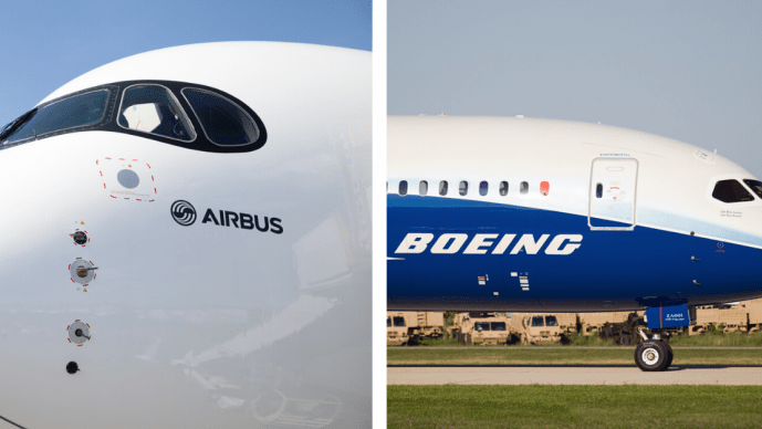 Airbus? Boeing? How To Quickly Tell The Difference